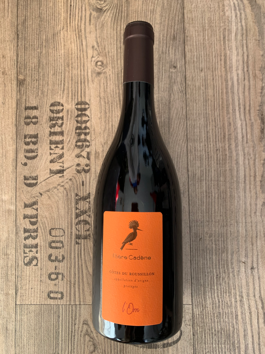 AOP COTES DU ROUSSILLON    Orri Rouge  75cl
